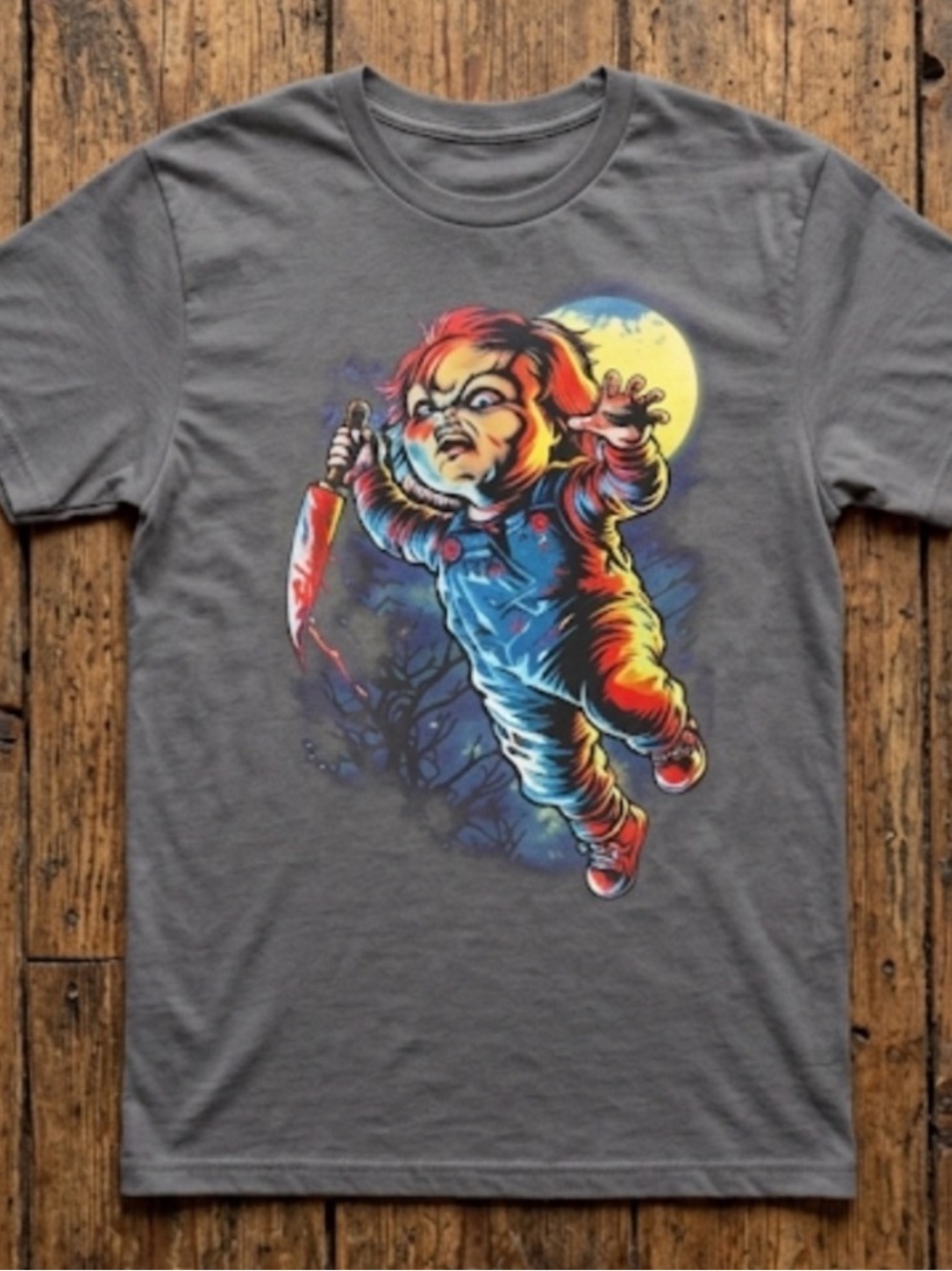 Chucky Horror Shirt Men’s Size XL Black